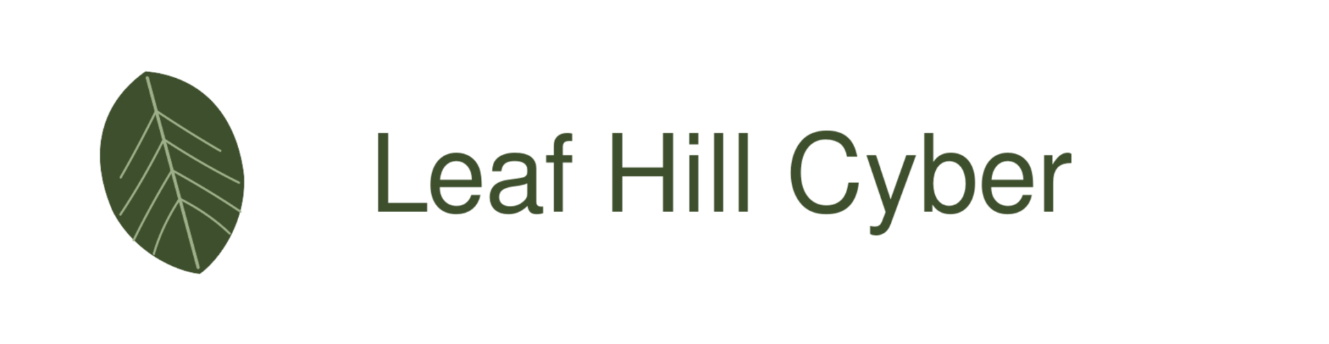 Leaf Hill Cyber logo